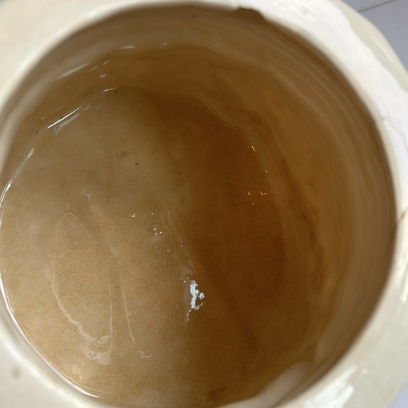 Vintage Cardinal Pottery USA cookie jar sack of cookies sack of treats lid - Picture 8 of 15